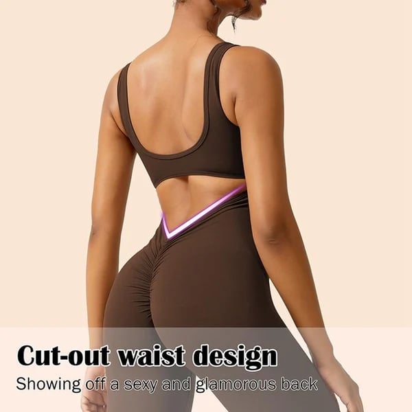 💥2024 New Sales🔥Sexy Backless Flare Jumpsuits: Irresistible Sleeveless Style!