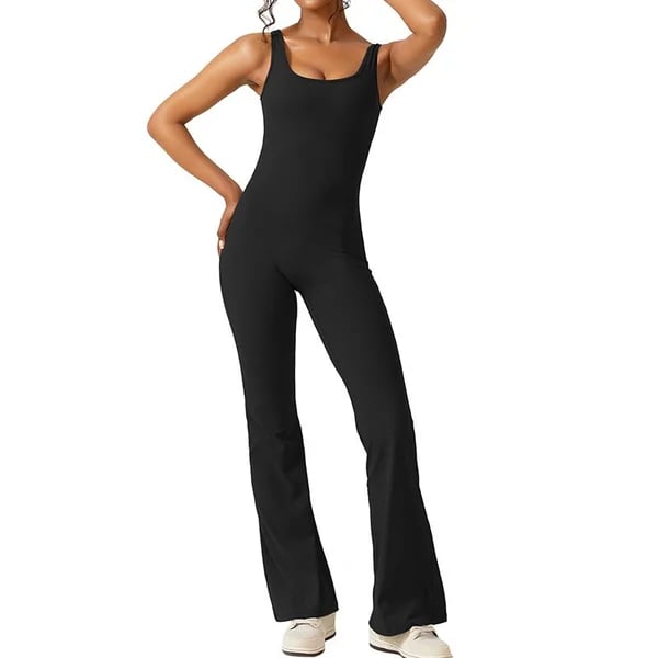 💥2024 New Sales🔥Sexy Backless Flare Jumpsuits: Irresistible Sleeveless Style!
